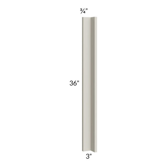 RTA Milan Beige Matte 3" x 3" x 36" Corner Filler