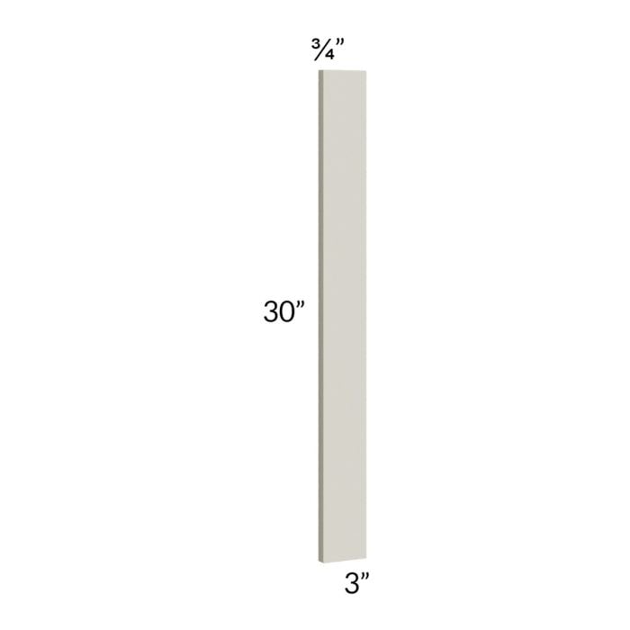 RTA Milan Beige Matte 3" x 30" Wall Filler