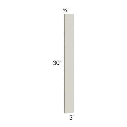 RTA Milan Beige Matte 3" x 30" Wall Filler