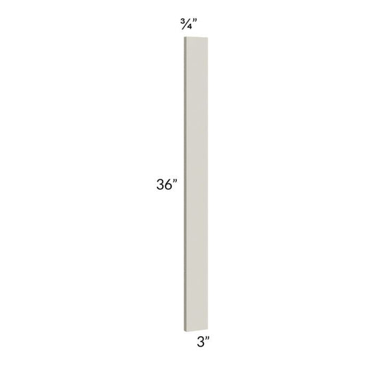 RTA Milan Beige Matte 3" x 36" Wall Filler
