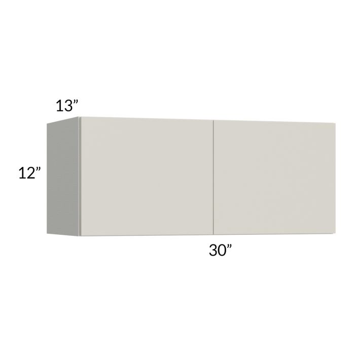 RTA Milan Beige Matte 30" x 12" Wall Cabinet