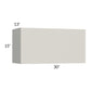 RTA Milan Beige Matte 30" x 15" Lift-Up Door Wall Cabinet