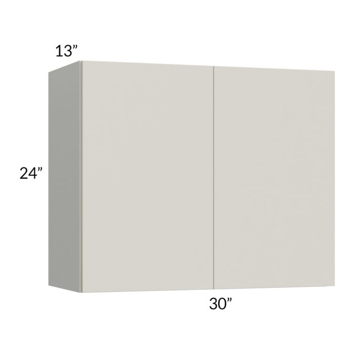 RTA Milan Beige Matte 30" x 24" Wall Cabinet