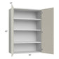 RTA Milan Beige Matte 30" x 42" Wall Cabinet with 2 Finished End Panels