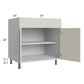 RTA Milan Beige Matte 33" Base Cabinet