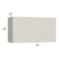 RTA Milan Beige Matte 33" Countertop Wall Appliance Cabinet