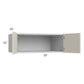 RTA Milan Beige Matte 33" x 12" x 24" Wall Cabinet