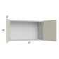 RTA Milan Beige Matte 33" x 18" Wall Cabinet