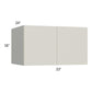 RTA Milan Beige Matte 33" x 18" x 24" Wall Cabinet
