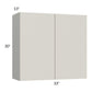 RTA Milan Beige Matte 33" x 30" Wall Cabinet