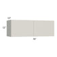 RTA Milan Beige Matte 36" x 12" Wall Cabinet