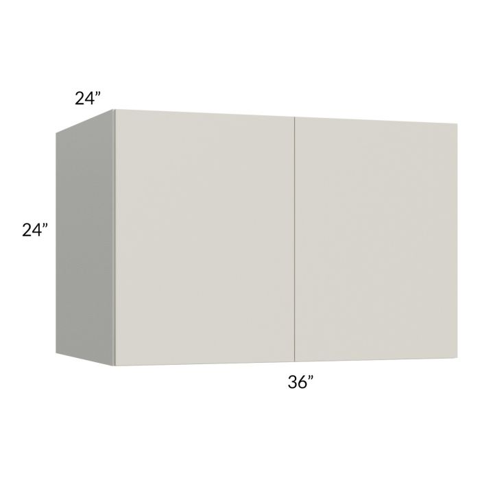 RTA Milan Beige Matte 36" x 24" x 24" Wall Cabinet