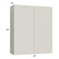RTA Milan Beige Matte 36" x 42" Wall Cabinet