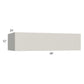 RTA Milan Beige Matte 48" x 12" x 24" Lift-Up Door Wall Cabinet