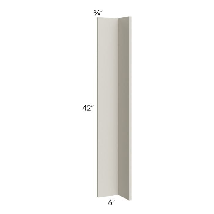 RTA Milan Beige Matte 6" x 6" x 42" Corner Filler