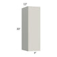 RTA Milan Beige Matte 9" x 30" Wall Cabinet-Right Hinged