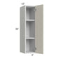 RTA Milan Beige Matte 9" x 36" Wall Cabinet-Right Hinged with 2 Finished Sides