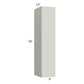 RTA Milan Beige Matte 9" x 42" Wall Cabinet-Right Hinged with 2 Finished Sides