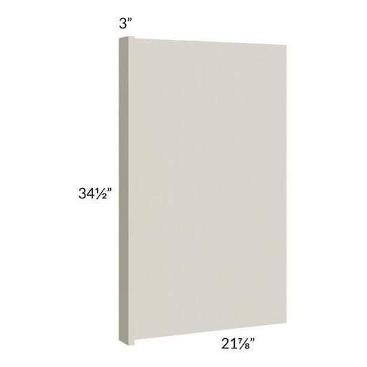 RTA Milan Beige Matte Vanity Base End Panel
