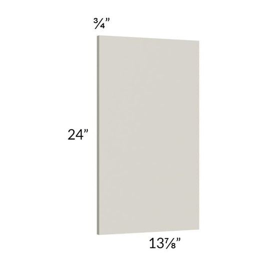 RTA Milan Beige Matte Wainscot 24" Wall Panel (for 13" deep cabinets)