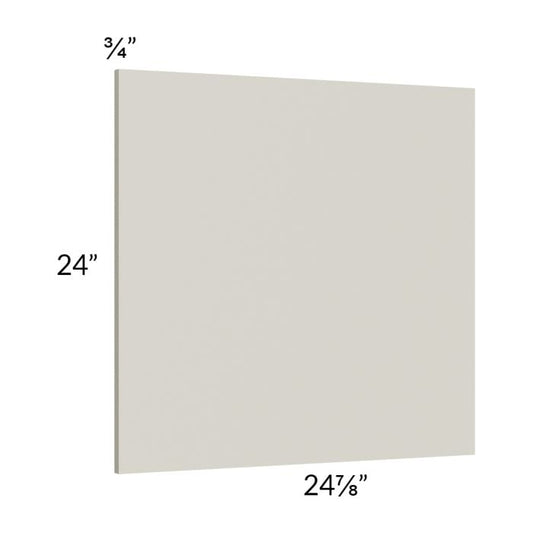 RTA Milan Beige Matte Wainscot 24" Wall Panel (for 24" deep cabinets)