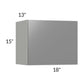 RTA Milan Grey Gloss 18" x 15" Lift-Up Door Wall Cabinet