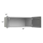 RTA Milan Grey Gloss 30" x 12" x 24" Wall Cabinet