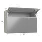 RTA Milan Grey Gloss 30" x 30" x 21" Microwave Wall Cabinet