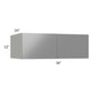 RTA Milan Grey Gloss 36" x 12" x 24" Wall Cabinet