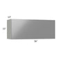 RTA Milan Grey Gloss 36" x 15" Lift-Up Door Wall Cabinet