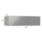 RTA Milan Grey Gloss 42" x 12" x 24" Lift-Up Door Wall Cabinet
