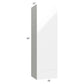 RTA Milan White Gloss 18" x 60" x 15" Wall Cabinet with Drawers-Right Hinged