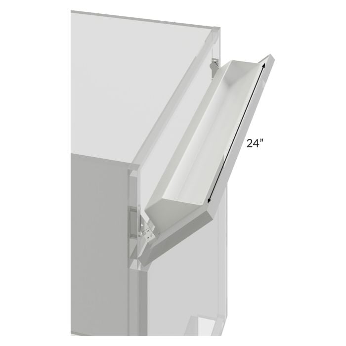 RTA Milan White Gloss 24" Tilt Out Tray