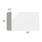 RTA Milan White Gloss 24" x 15" Lift-Up Door Wall Cabinet