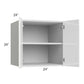 RTA Milan White Gloss 24" x 24" x 24" Wall Cabinet with 2 Finished Sides