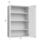 RTA Milan White Gloss 27" x 42" Wall Cabinet