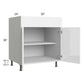 RTA Milan White Gloss 30" Base Cabinet