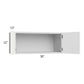 RTA Milan White Gloss 30" x 12" Wall Cabinet with 2 Finished Sides