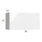 RTA Milan White Gloss 30" x 15" Wall Cabinet