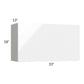 RTA Milan White Gloss 33" x 18" Wall Cabinet
