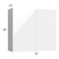 RTA Milan White Gloss 33" x 30" Wall Cabinet