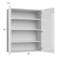 RTA Milan White Gloss 33" x 42" Wall Cabinet