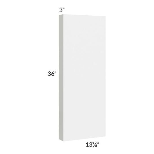 RTA Milan White Gloss 36" Wall Column