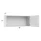RTA Milan White Gloss 36" x 15" Wall Cabinet with 2 Finished Sides