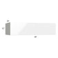 RTA Milan White Gloss 48" x 12" x 24" Lift-Up Door Wall Cabinet with 1 Finished Side