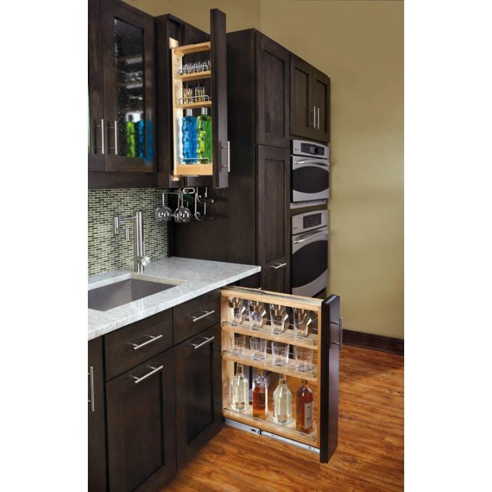 RTA Milan White Gloss 6" Base Filler Organizer