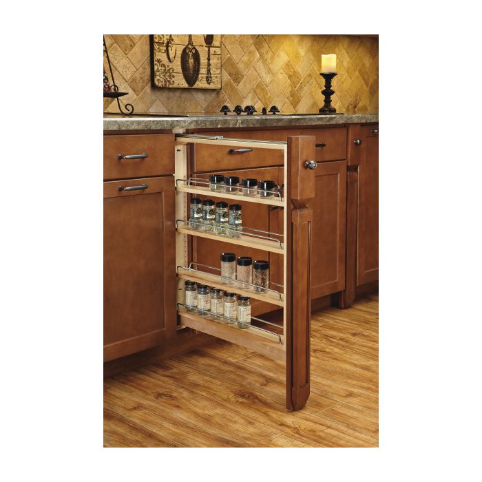 RTA Milan White Gloss 6" Base Filler Organizer