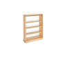 RTA Milan White Gloss 6" Base Filler Organizer