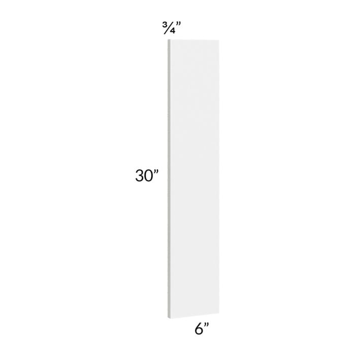 RTA Milan White Gloss 6" x 30" Wall Filler