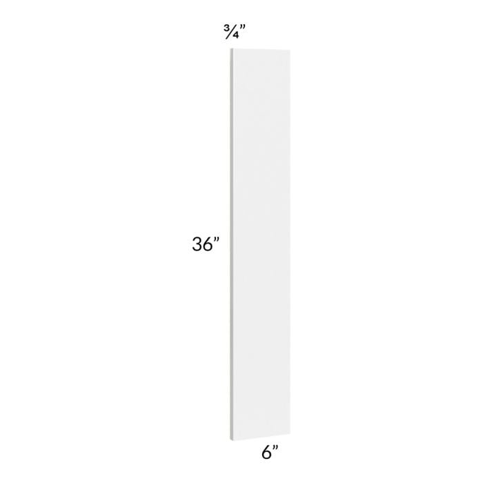 RTA Milan White Gloss 6" x 36" Wall Filler
